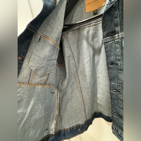 Lucky Brand Jean Jacket - Blue (Medium) - Picture 12 of 15